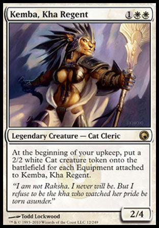 Kemba, Kha Regent (Scars of Mirrodin) Light Play