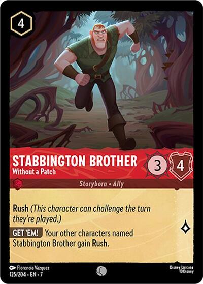 Stabbington Brother - Without a Patch (Archazia's Island) Near Mint