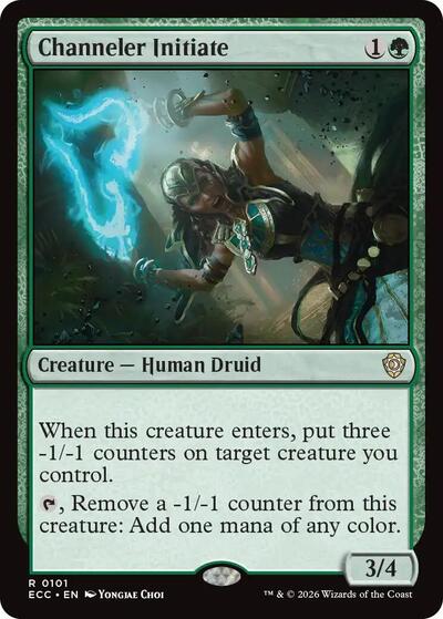 Channeler Initiate (Commander: Lorwyn Eclipsed) Near Mint