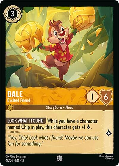 Dale - Excited Friend (Wilds Unknown) Near Mint