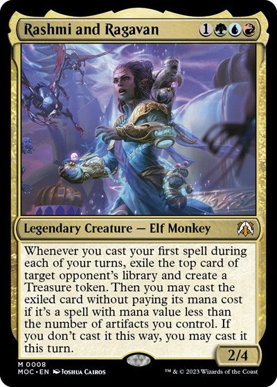 Rashmi and Ragavan (Commander: March of the Machine) Near Mint