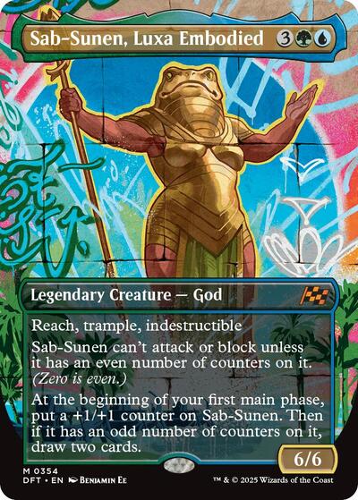 Sab-Sunen, Luxa Embodied (Borderless) (Aetherdrift) Near Mint