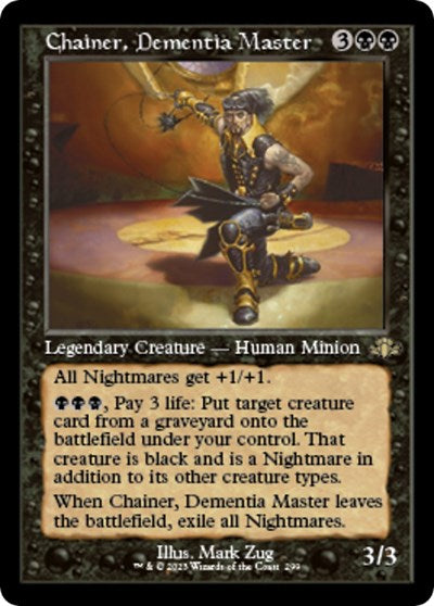 Chainer, Dementia Master (Retro Frame) (Dominaria Remastered) Near Mint