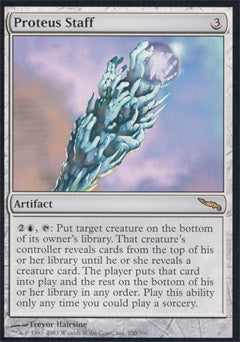 Proteus Staff (Mirrodin) Light Play