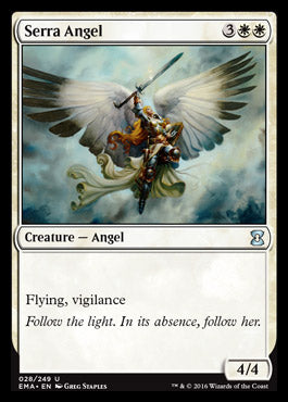 Serra Angel (Eternal Masters) Light Play Foil