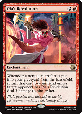 Pia's Revolution (Aether Revolt) Light Play