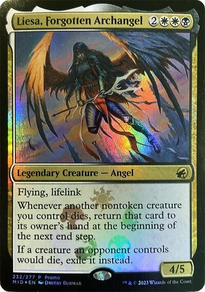 Liesa, Forgotten Archangel (Promos: Media) Light Play Foil