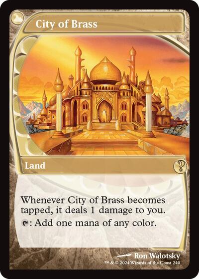 City of Brass (Future Sight) (Mystery Booster 2) Near Mint