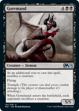Goremand (Magic 2021 Core Set) Near Mint Foil