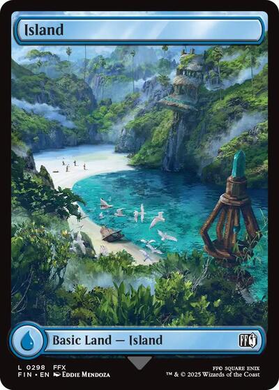 Island (0298) (Universes Beyond: FINAL FANTASY) Near Mint