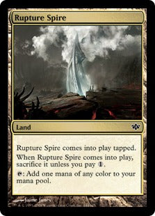 Rupture Spire (Conflux) Light Play Foil