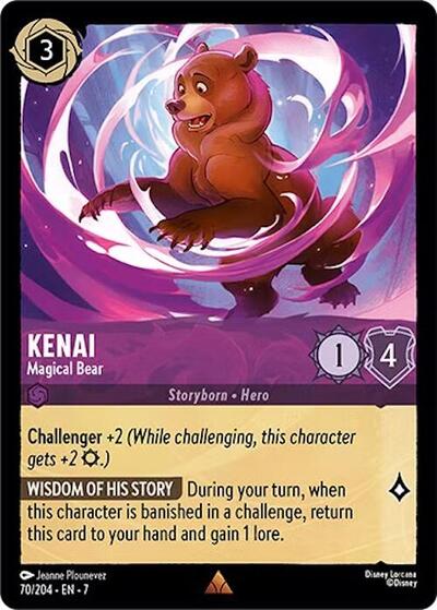 Kenai - Magical Bear (Archazia's Island) Near Mint