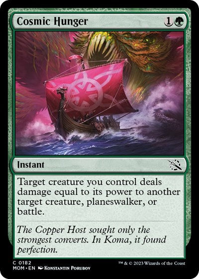 Cosmic Hunger (March of the Machine) Light Play Foil