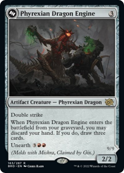 Phyrexian Dragon Engine (The Brothers' War) Near Mint
