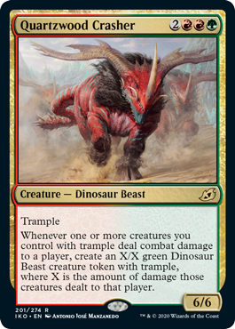 Quartzwood Crasher (Ikoria: Lair of Behemoths) Light Play