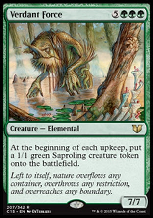 Verdant Force (Commander 2015) Light Play