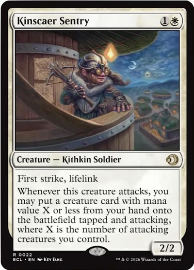 Kinscaer Sentry (Lorwyn Eclipsed) Near Mint