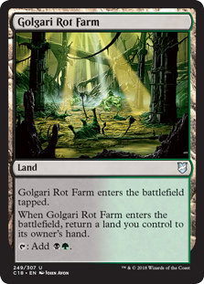 Golgari Rot Farm (Commander 2018) Light Play