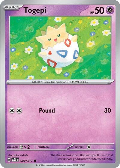 Togepi (ME: Ascended Heroes) Near Mint
