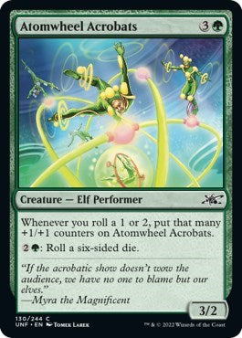 Atomwheel Acrobats (Unfinity) Light Play Foil