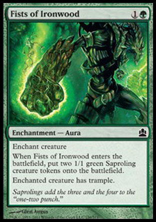 Fists of Ironwood (Commander) Light Play