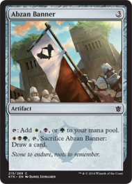Abzan Banner (Khans of Tarkir) Light Play