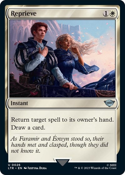 Reprieve (Universes Beyond: The Lord of the Rings: Tales of Middle-earth) Near Mint Foil