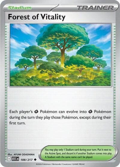 Forest of Vitality (ME: Ascended Heroes) Near Mint