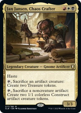 Jan Jansen, Chaos Crafter (Commander Legends: Battle for Baldur's Gate) Light Play