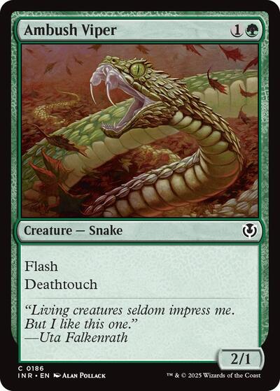 Ambush Viper (Innistrad Remastered) Light Play Foil