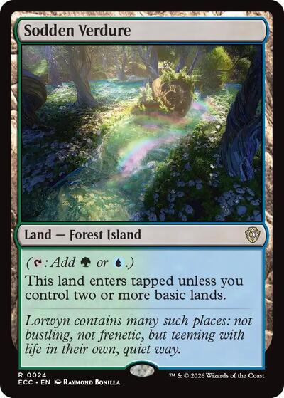 Sodden Verdure (Commander: Lorwyn Eclipsed) Near Mint