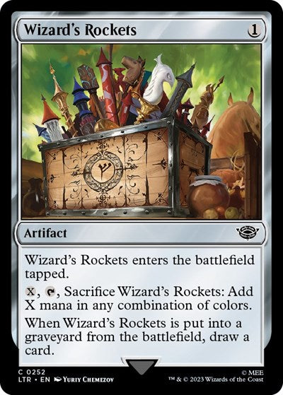 Wizard's Rockets (Universes Beyond: The Lord of the Rings: Tales of Middle-earth) Near Mint Foil