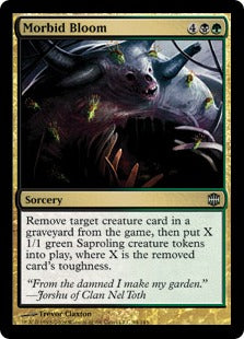 Morbid Bloom (Alara Reborn) Light Play
