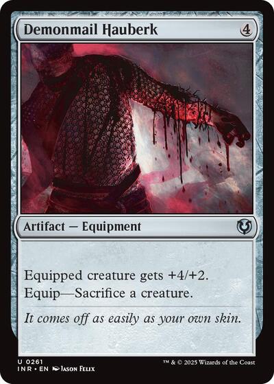 Demonmail Hauberk (Innistrad Remastered) Light Play Foil