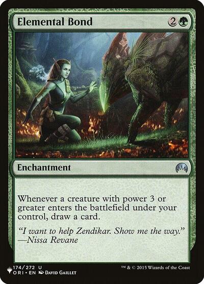 Elemental Bond (The List) Near Mint