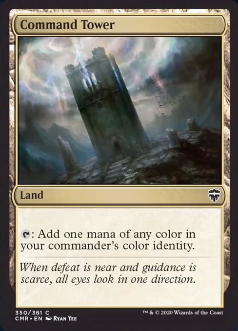 Command Tower (Commander Legends) Light Play