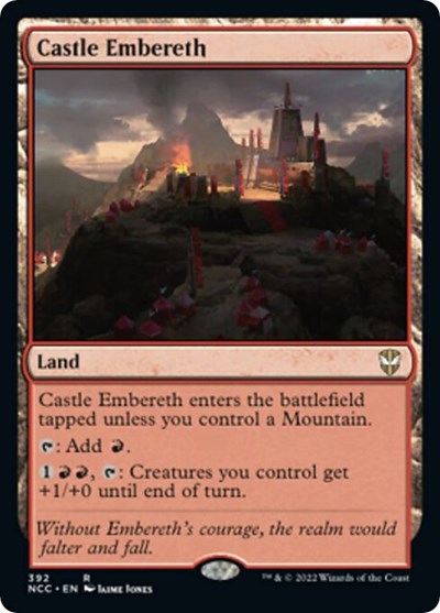 Castle Embereth (Commander: Streets of New Capenna) Light Play