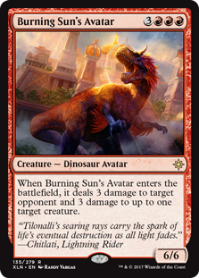 Burning Sun's Avatar (Ixalan) Light Play