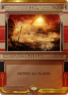 Boil (Amonkhet Invocations) Light Play Foil
