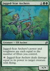 Jagged-Scar Archers (Lorwyn) Light Play