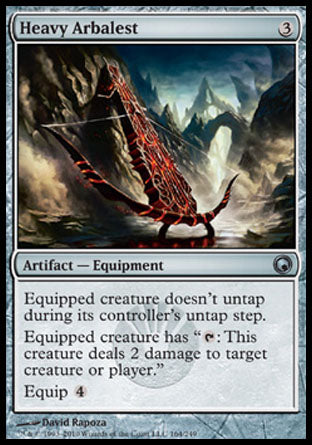 Heavy Arbalest (Scars of Mirrodin) Light Play Foil