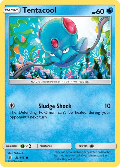 Tentacool (SM - Guardians Rising) Near Mint