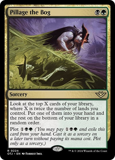 Pillage the Bog (Outlaws of Thunder Junction) Light Play Foil