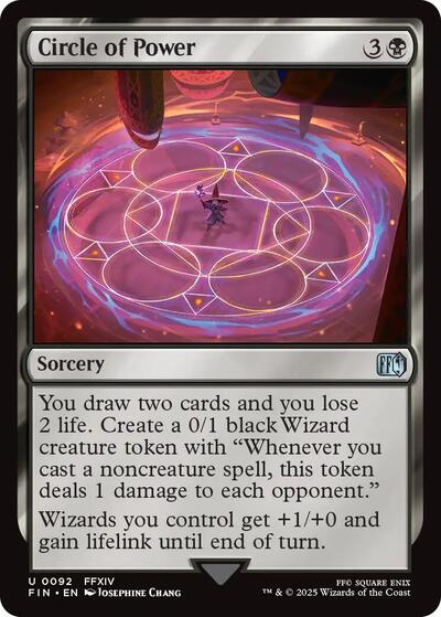 Circle of Power (Universes Beyond: FINAL FANTASY) Near Mint Foil