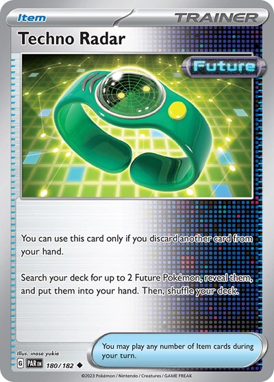 Techno Radar (Scarlet and Violet: Paradox Rift) Near Mint