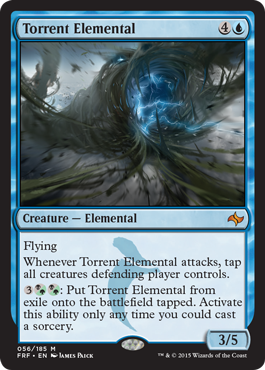 Torrent Elemental (Fate Reforged) Light Play