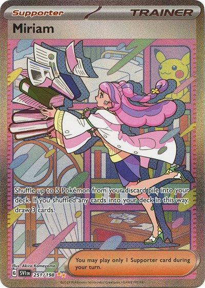 Miriam - 251 (Scarlet and Violet: Base Set) Near Mint Holofoil