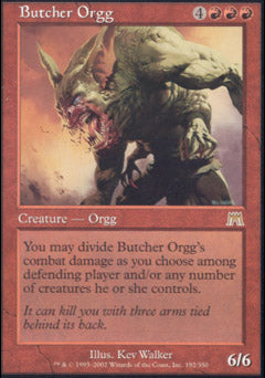Butcher Orgg (Onslaught) Light Play