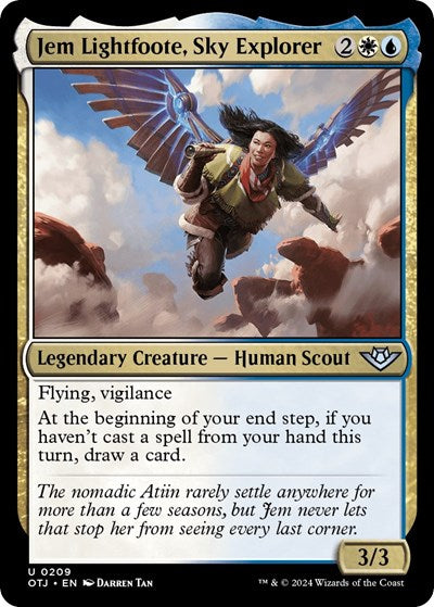 Jem Lightfoote, Sky Explorer (Outlaws of Thunder Junction) Light Play Foil