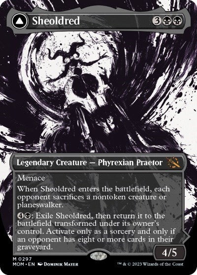 Sheoldred (Showcase) (March of the Machine) Near Mint